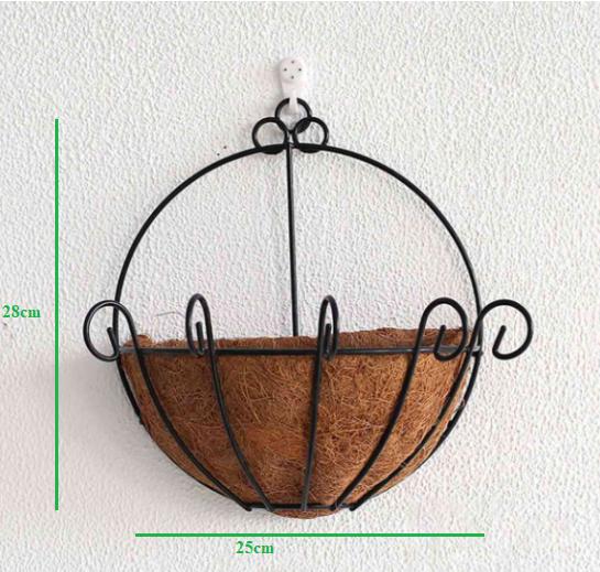 ベトナムのココナッツハンギングバスケットのサイズ　‐　ココハイテック