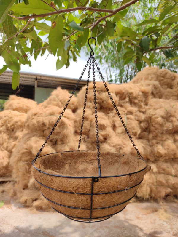 ベトナムのココナッツハンギングバスケット　‐　ココハイテック