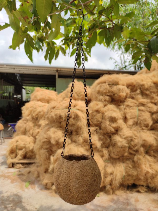 ベトナムのココナッツハンギングバスケット　‐　ココハイテック
