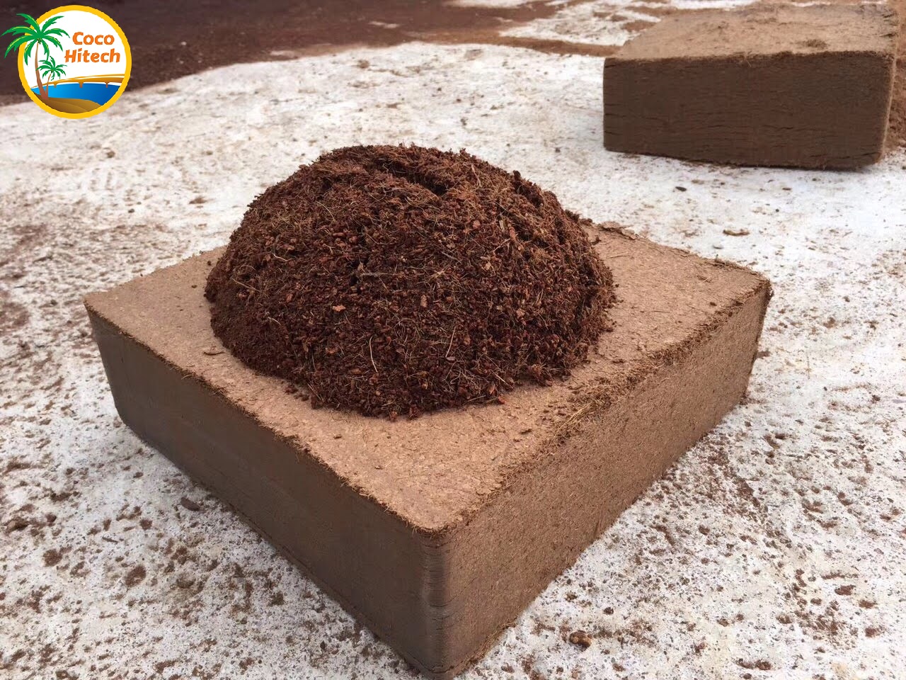 ベトナムのココナッツピート-ココハイテック