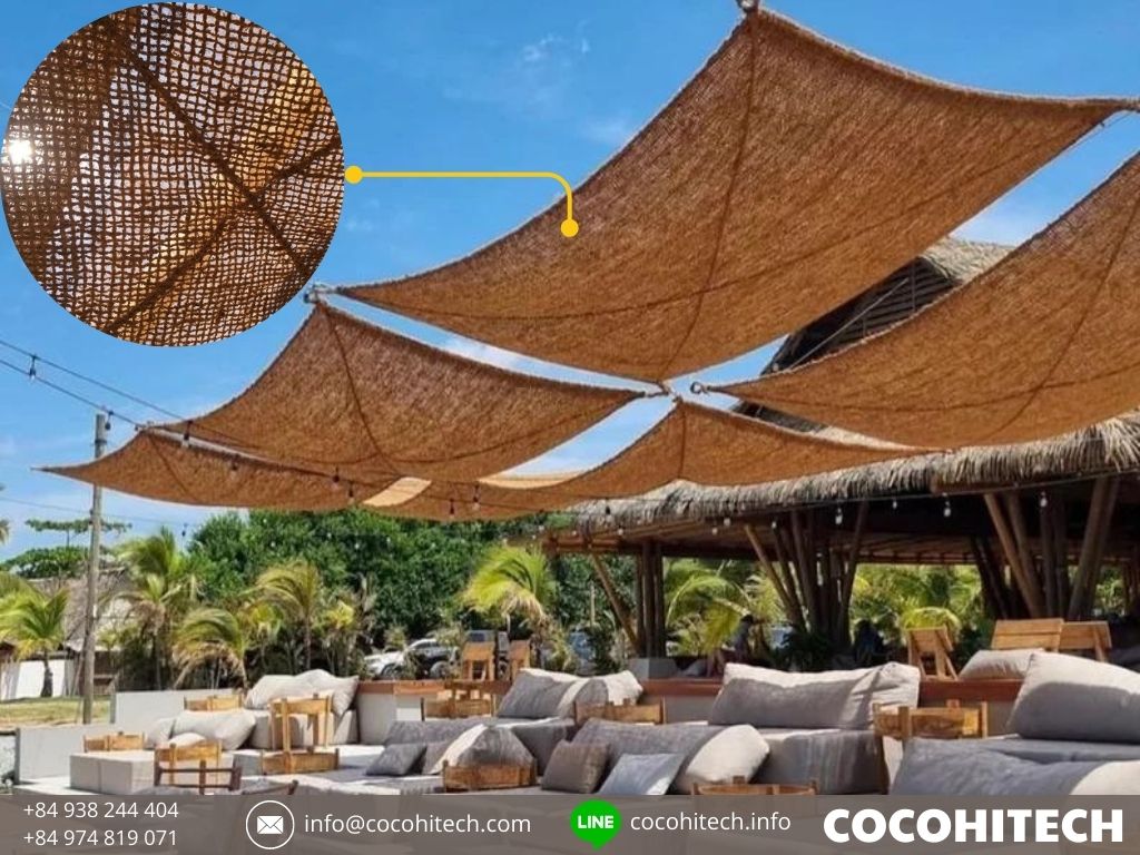 ヤシ遮光ネット