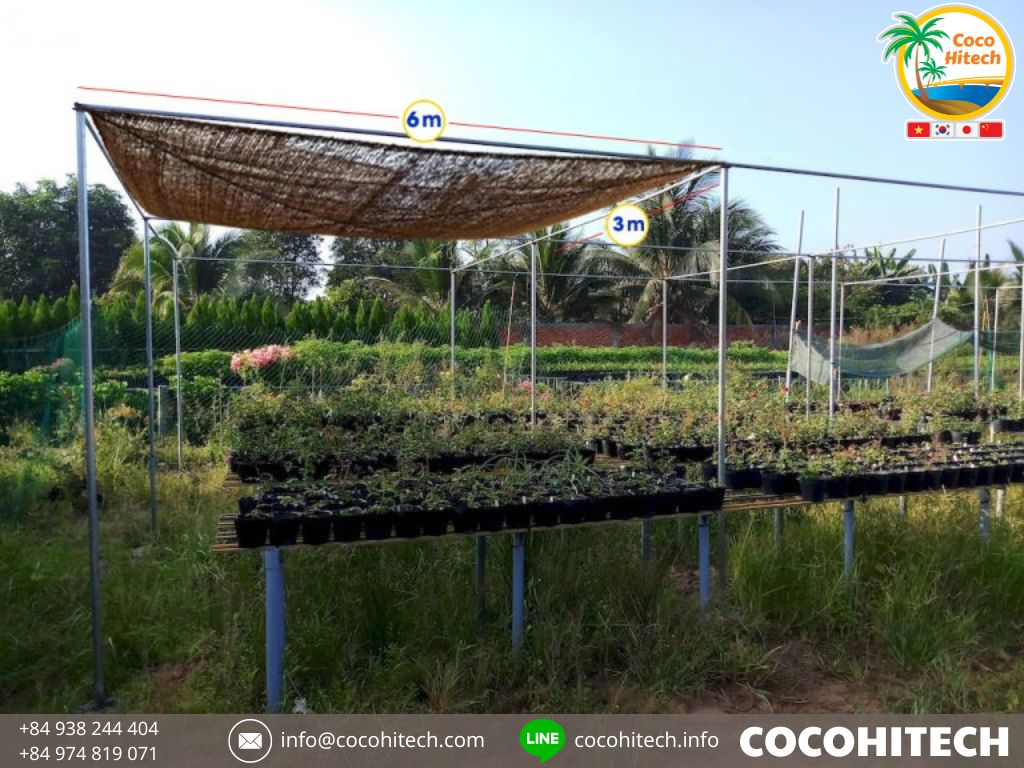 ヤシ遮光ネット