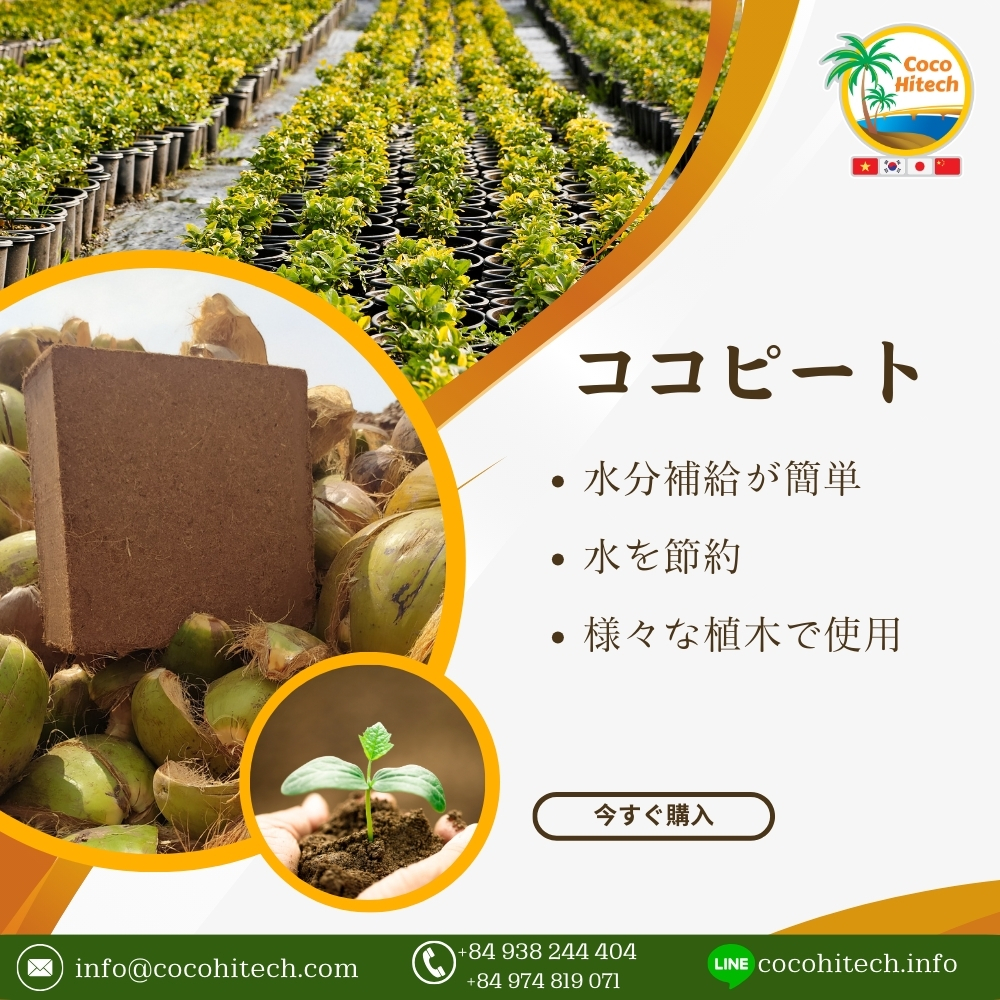 ココナッツピート - ココハイテック