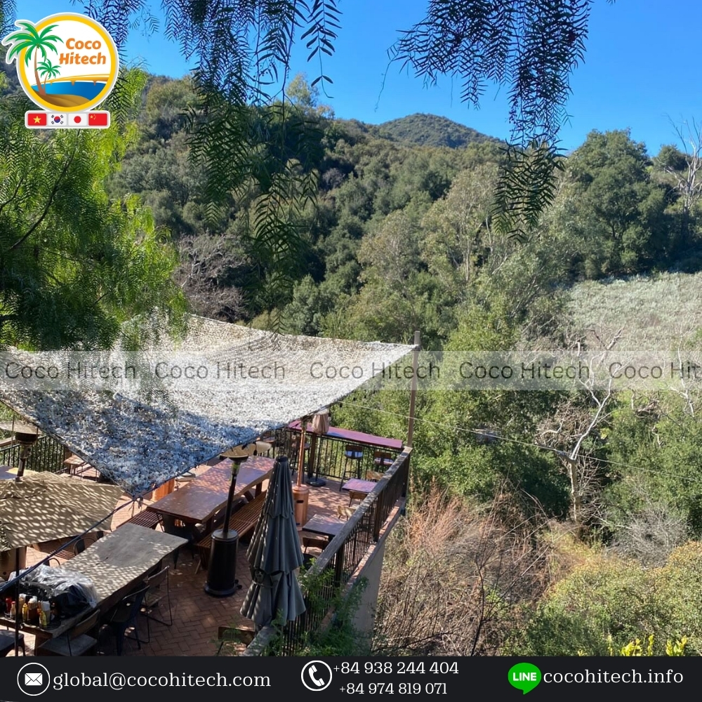 ヤシの遮光ネット