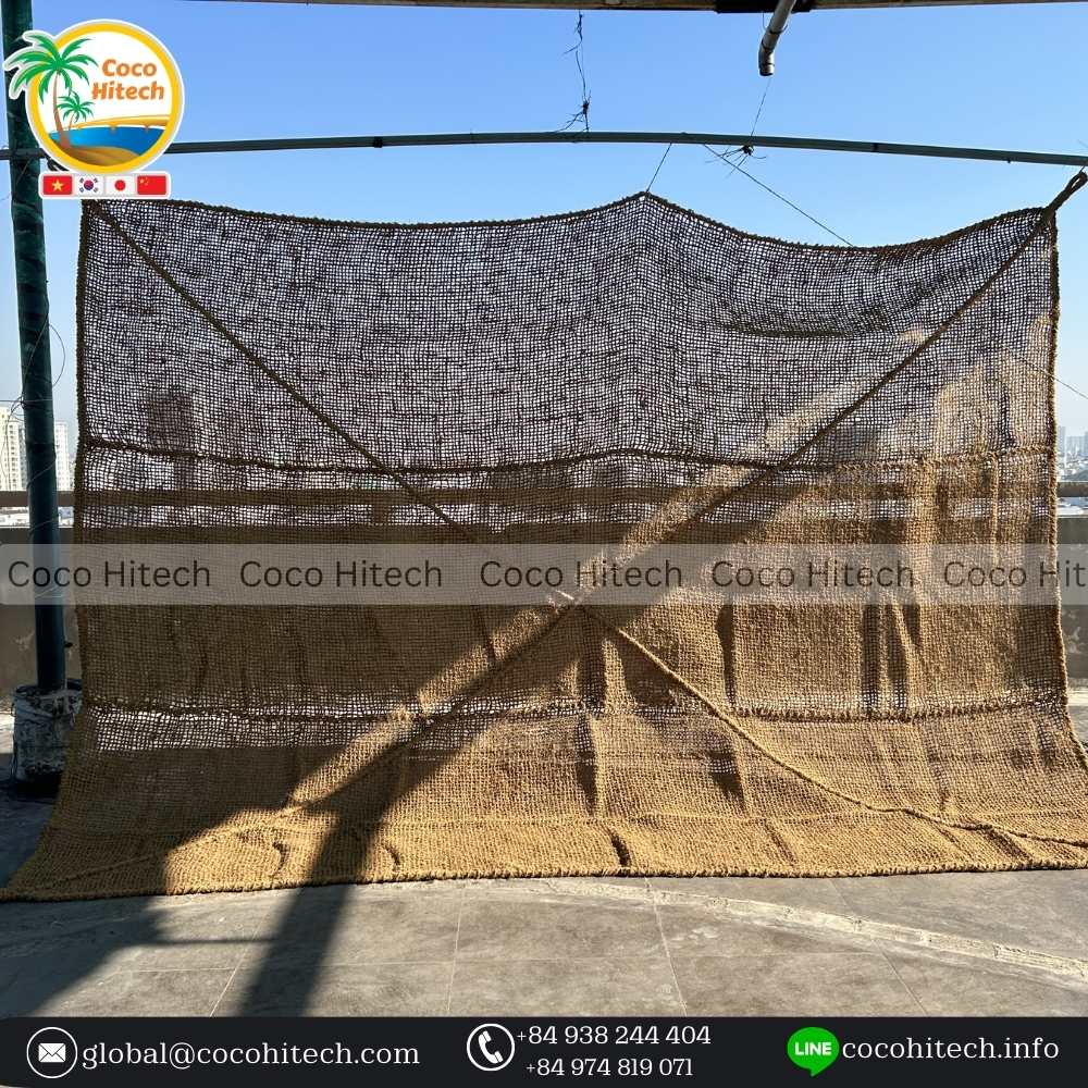 ヤシの遮光ネット